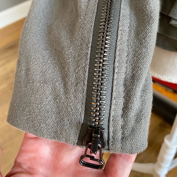 3.1 Phillip Lim Double Breasted Moto Ruffle Jacket - Picture 8 of 11